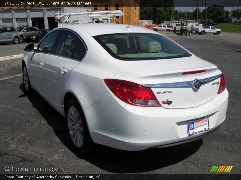 Summit White / Cashmere 2011 Buick Regal CXL