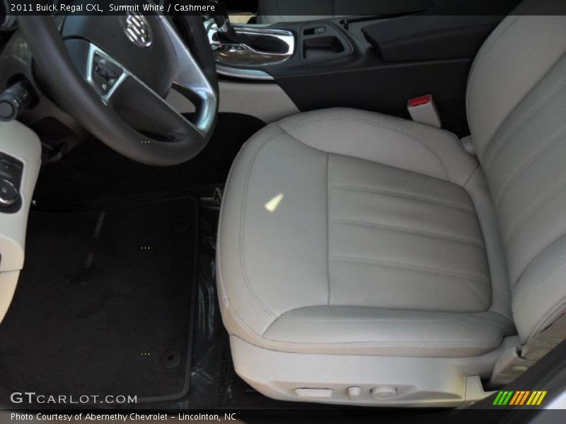 Summit White / Cashmere 2011 Buick Regal CXL