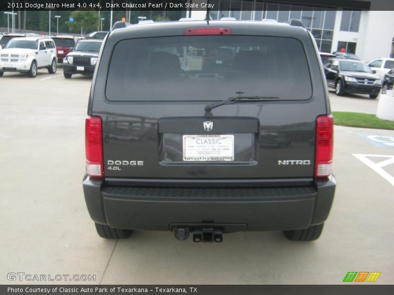Dark Charcoal Pearl / Dark Slate Gray 2011 Dodge Nitro Heat 4.0 4x4