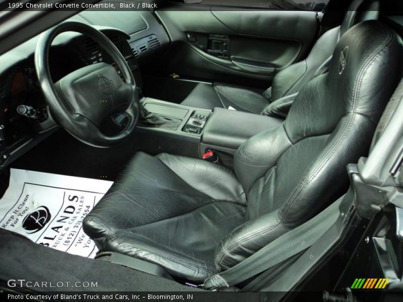  1995 Corvette Convertible Black Interior