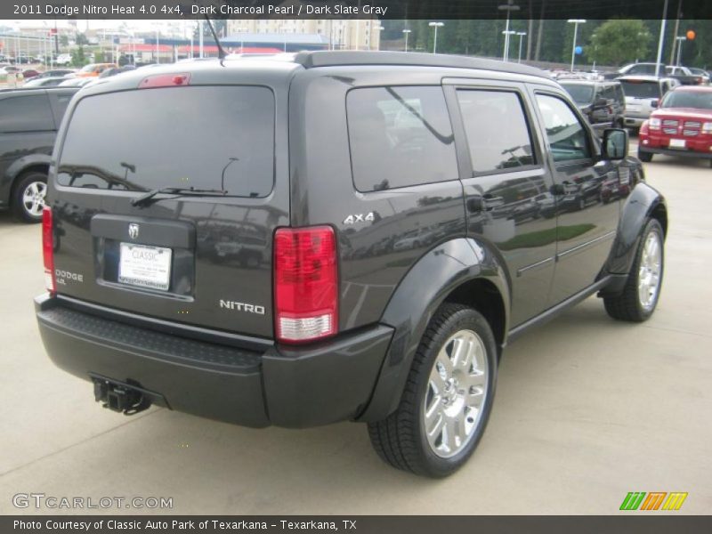 Dark Charcoal Pearl / Dark Slate Gray 2011 Dodge Nitro Heat 4.0 4x4