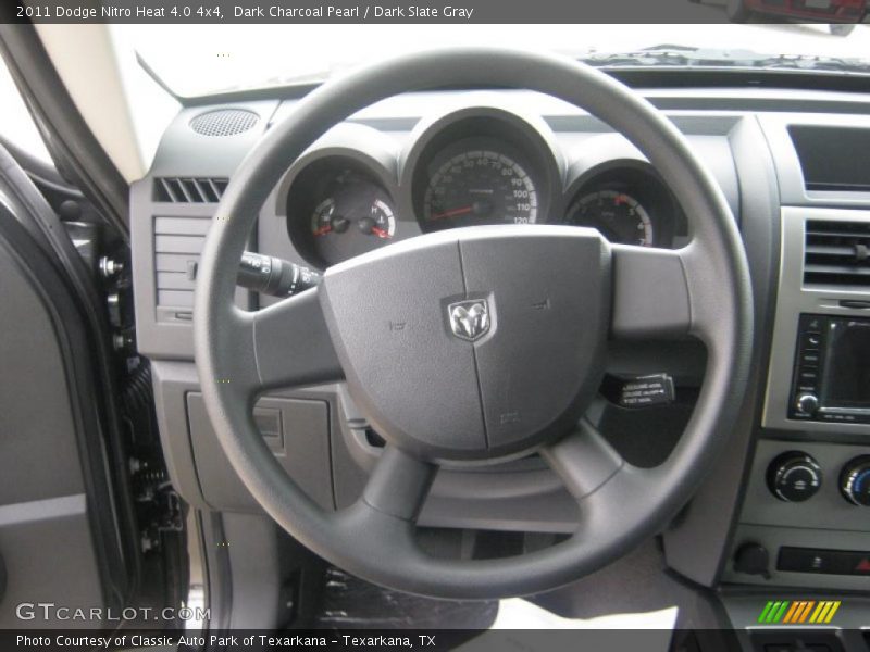 Dark Charcoal Pearl / Dark Slate Gray 2011 Dodge Nitro Heat 4.0 4x4