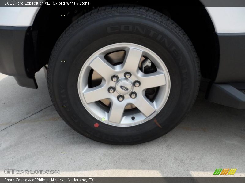Oxford White / Stone 2011 Ford Expedition XL