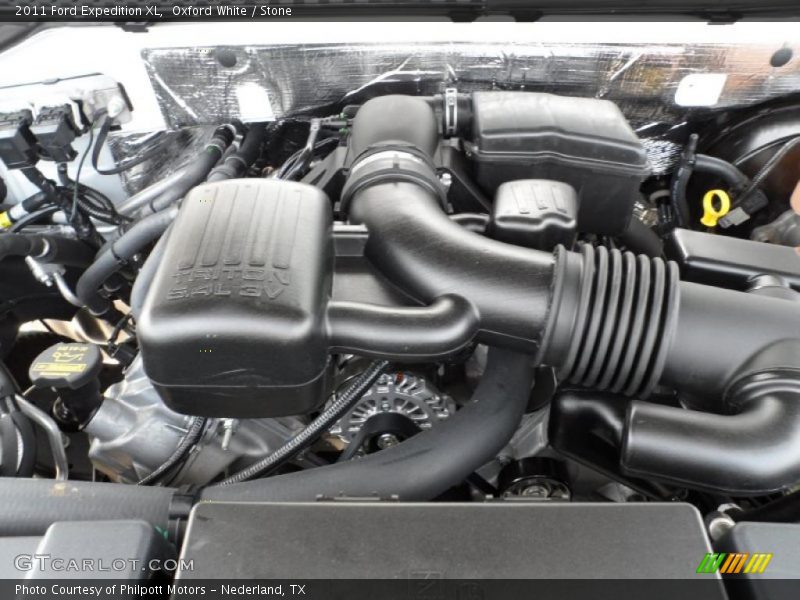 Oxford White / Stone 2011 Ford Expedition XL