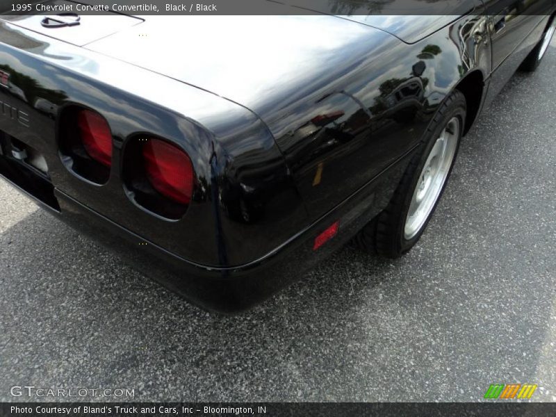 Black / Black 1995 Chevrolet Corvette Convertible