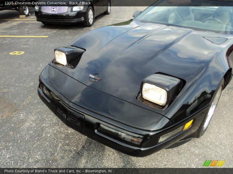 Black / Black 1995 Chevrolet Corvette Convertible