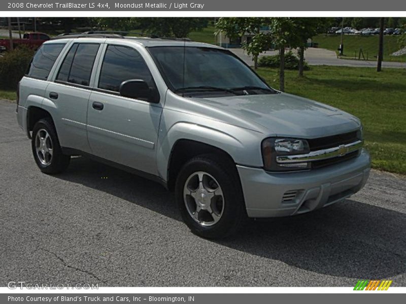 Moondust Metallic / Light Gray 2008 Chevrolet TrailBlazer LS 4x4