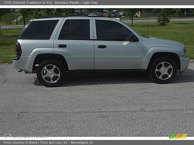 Moondust Metallic / Light Gray 2008 Chevrolet TrailBlazer LS 4x4