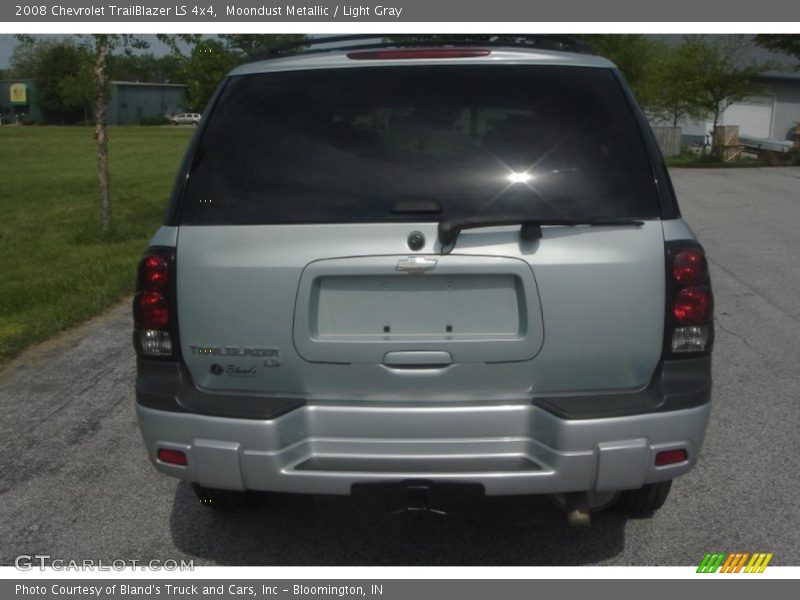 Moondust Metallic / Light Gray 2008 Chevrolet TrailBlazer LS 4x4