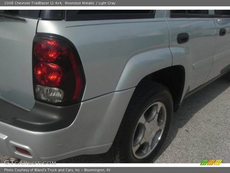 Moondust Metallic / Light Gray 2008 Chevrolet TrailBlazer LS 4x4