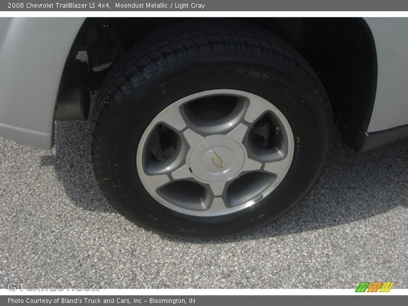 Moondust Metallic / Light Gray 2008 Chevrolet TrailBlazer LS 4x4