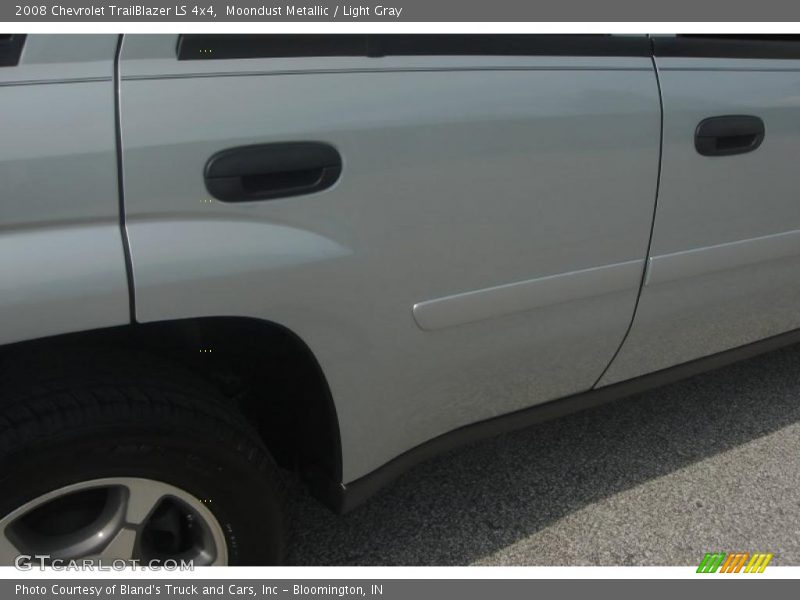 Moondust Metallic / Light Gray 2008 Chevrolet TrailBlazer LS 4x4