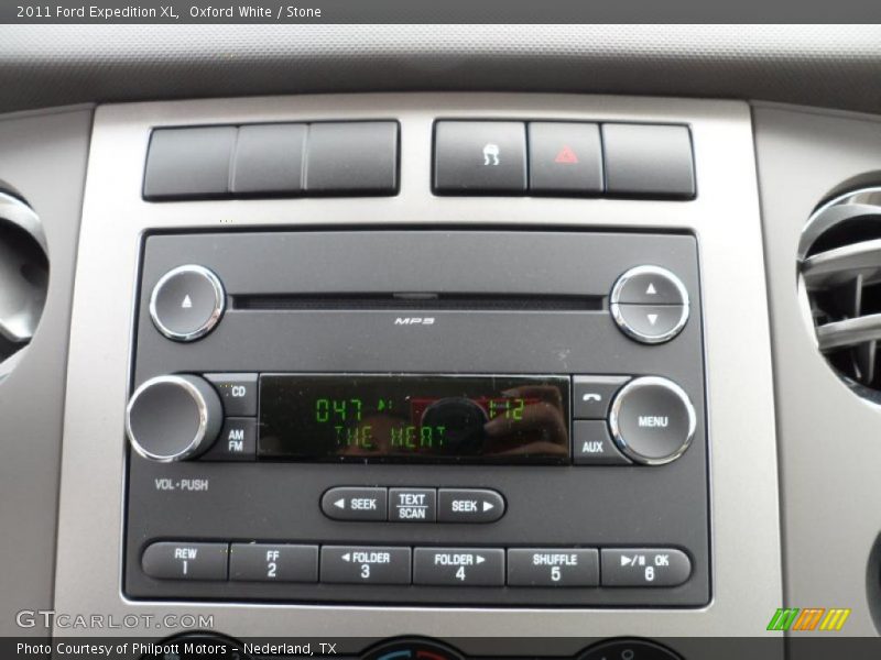 Oxford White / Stone 2011 Ford Expedition XL
