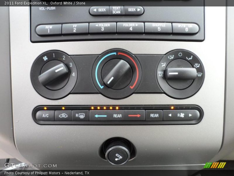 Oxford White / Stone 2011 Ford Expedition XL