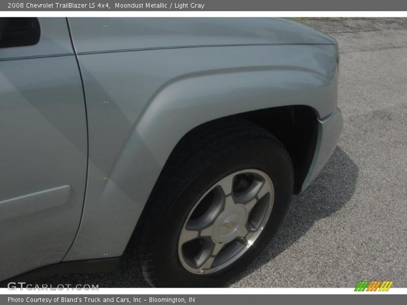 Moondust Metallic / Light Gray 2008 Chevrolet TrailBlazer LS 4x4