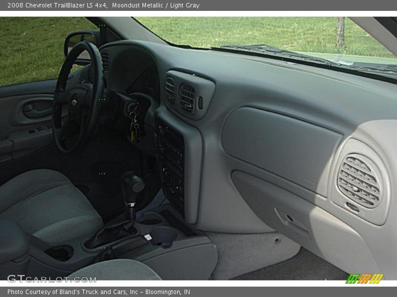 Moondust Metallic / Light Gray 2008 Chevrolet TrailBlazer LS 4x4
