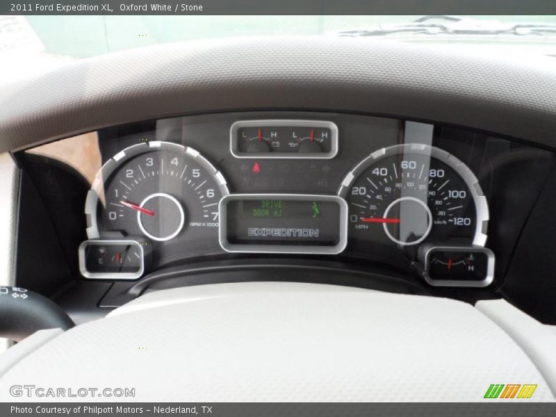 Oxford White / Stone 2011 Ford Expedition XL