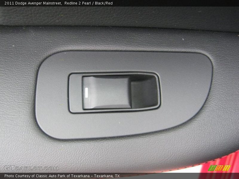 Redline 2 Pearl / Black/Red 2011 Dodge Avenger Mainstreet
