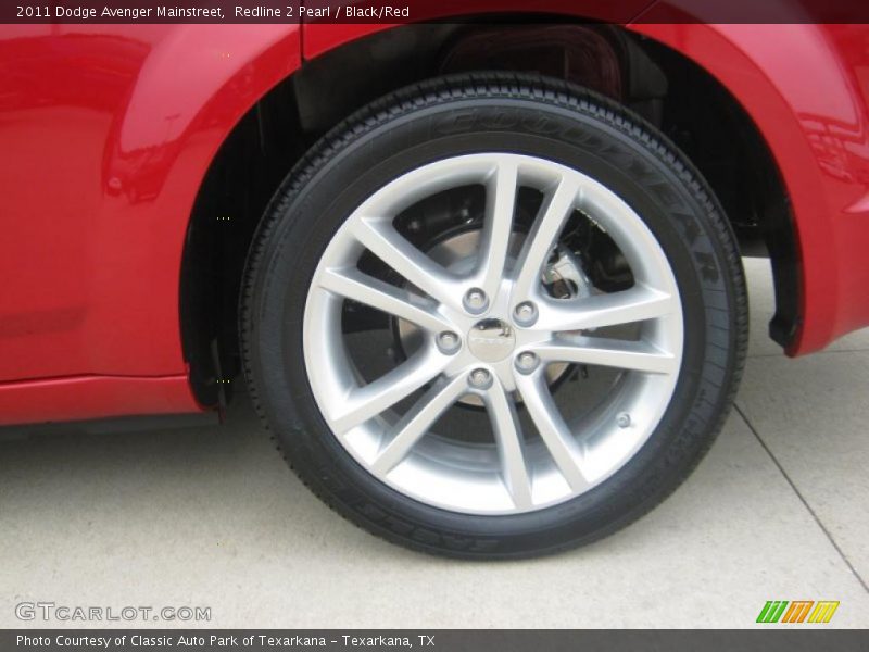 Redline 2 Pearl / Black/Red 2011 Dodge Avenger Mainstreet