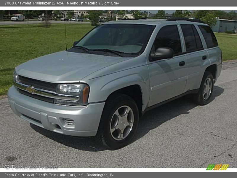 Moondust Metallic / Light Gray 2008 Chevrolet TrailBlazer LS 4x4
