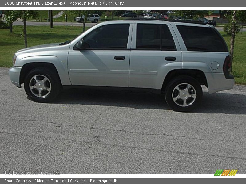Moondust Metallic / Light Gray 2008 Chevrolet TrailBlazer LS 4x4