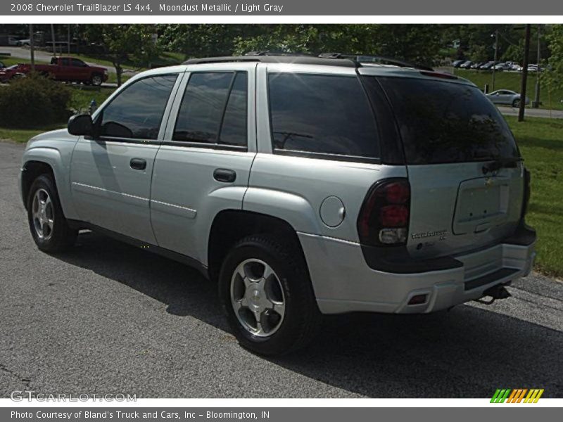 Moondust Metallic / Light Gray 2008 Chevrolet TrailBlazer LS 4x4