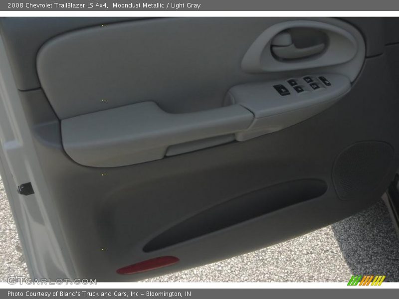Moondust Metallic / Light Gray 2008 Chevrolet TrailBlazer LS 4x4