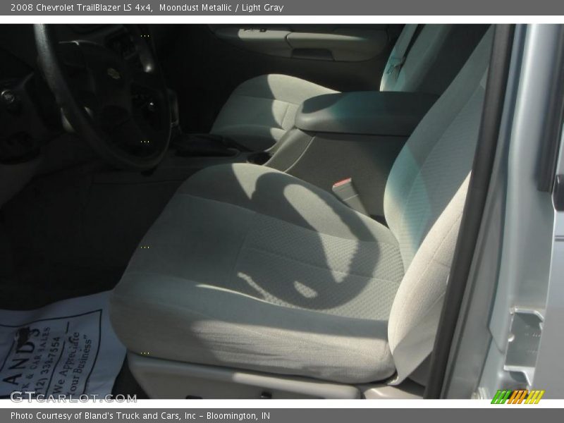 Moondust Metallic / Light Gray 2008 Chevrolet TrailBlazer LS 4x4