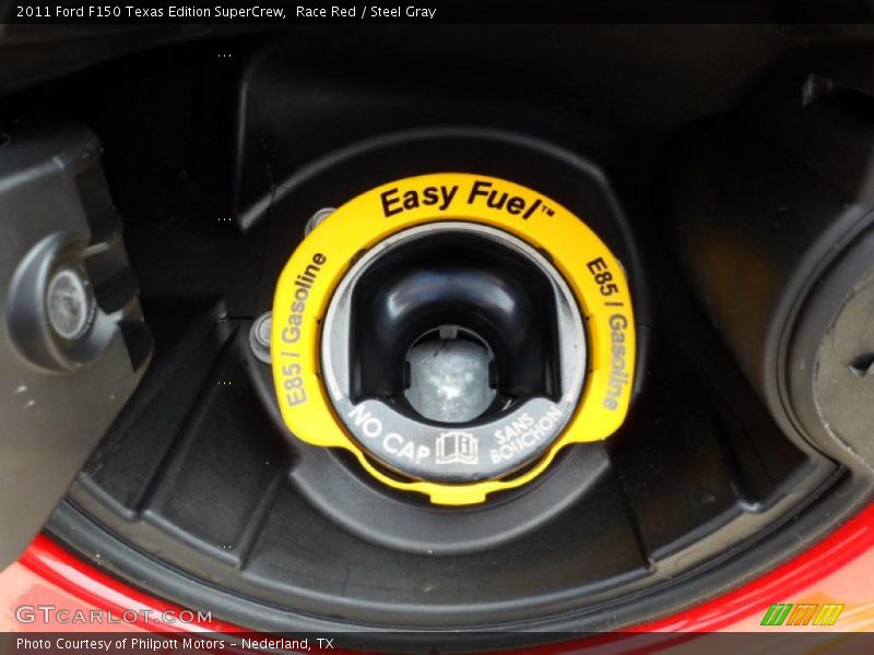 Race Red / Steel Gray 2011 Ford F150 Texas Edition SuperCrew