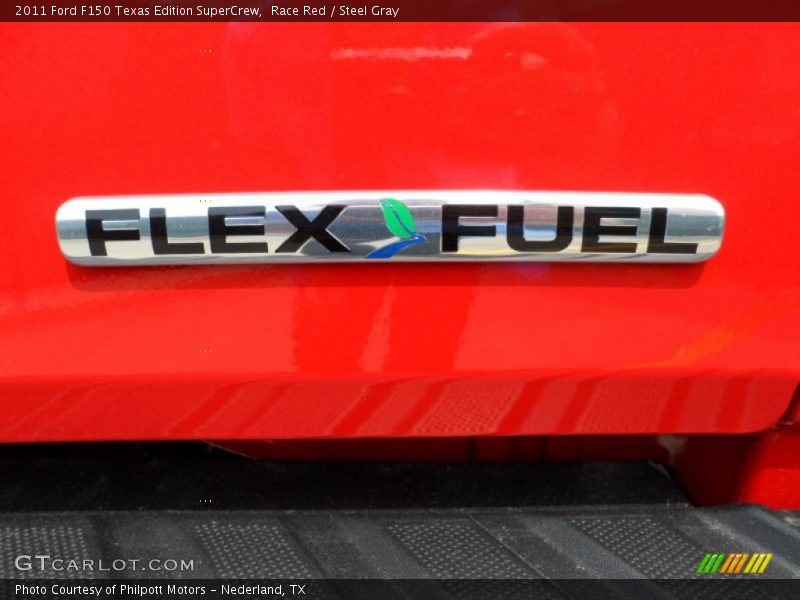Race Red / Steel Gray 2011 Ford F150 Texas Edition SuperCrew