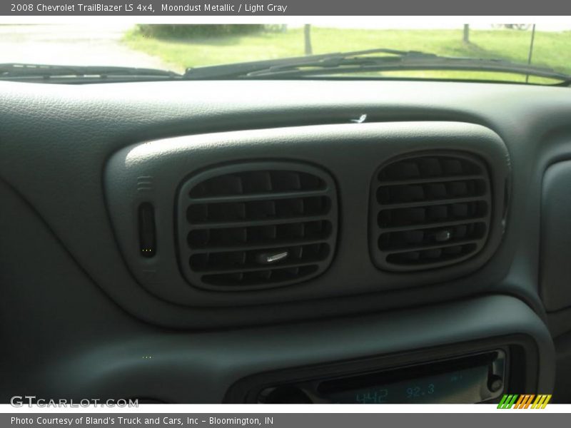 Moondust Metallic / Light Gray 2008 Chevrolet TrailBlazer LS 4x4