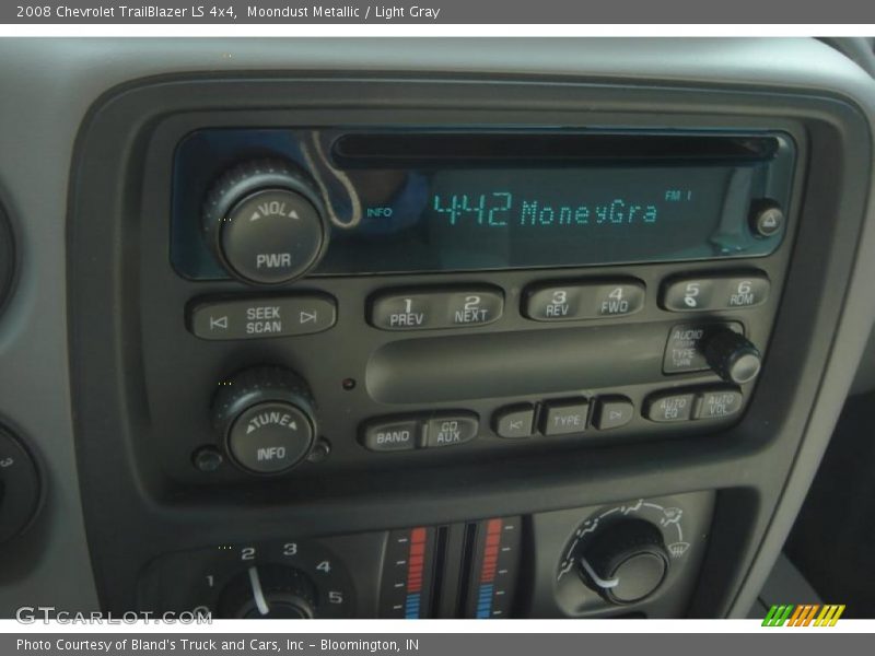 Moondust Metallic / Light Gray 2008 Chevrolet TrailBlazer LS 4x4