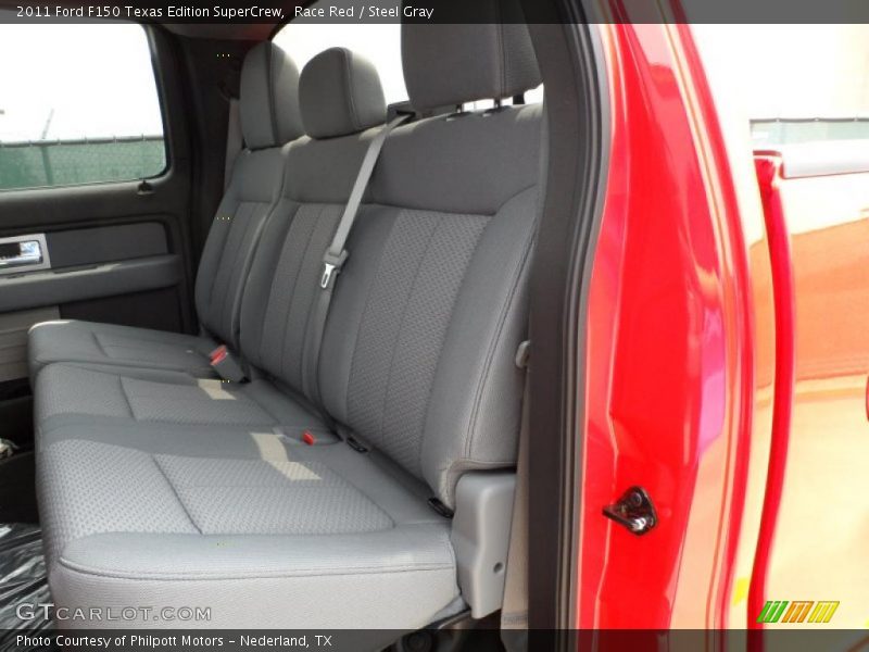 Race Red / Steel Gray 2011 Ford F150 Texas Edition SuperCrew