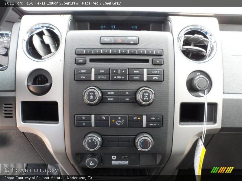 Race Red / Steel Gray 2011 Ford F150 Texas Edition SuperCrew