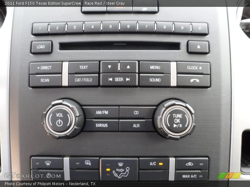 Race Red / Steel Gray 2011 Ford F150 Texas Edition SuperCrew