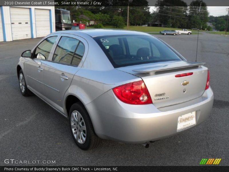 Silver Ice Metallic / Gray 2010 Chevrolet Cobalt LT Sedan