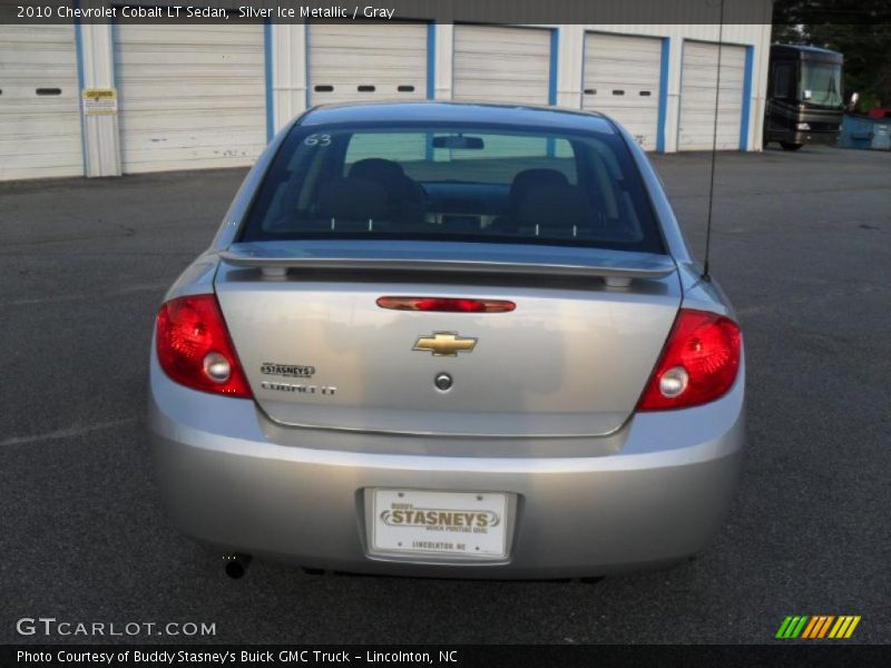 Silver Ice Metallic / Gray 2010 Chevrolet Cobalt LT Sedan