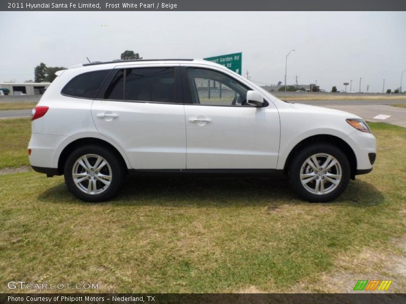  2011 Santa Fe Limited Frost White Pearl