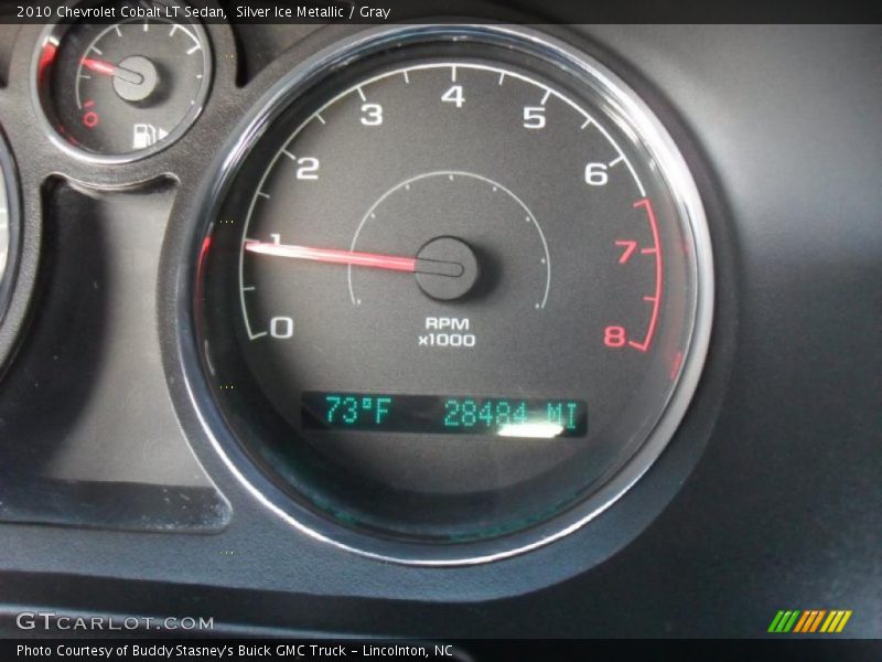 Silver Ice Metallic / Gray 2010 Chevrolet Cobalt LT Sedan