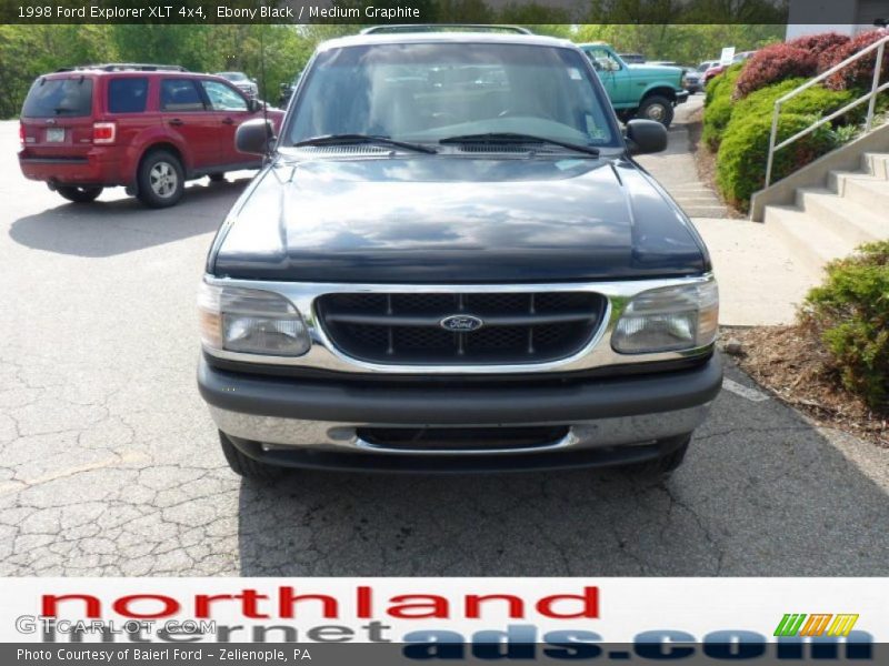 Ebony Black / Medium Graphite 1998 Ford Explorer XLT 4x4