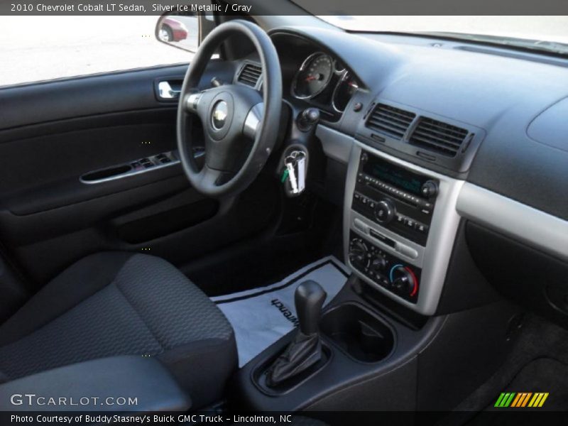 Silver Ice Metallic / Gray 2010 Chevrolet Cobalt LT Sedan