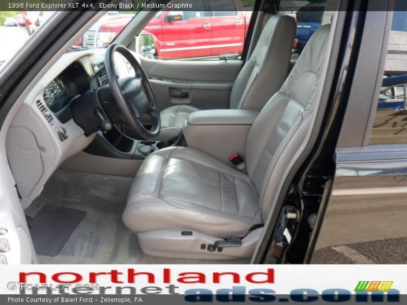 Ebony Black / Medium Graphite 1998 Ford Explorer XLT 4x4