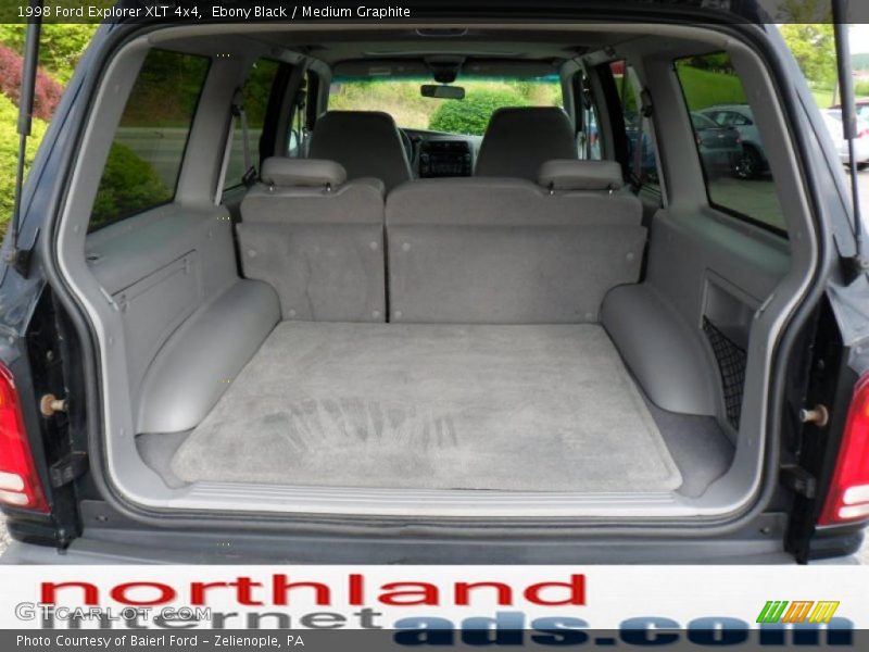 Ebony Black / Medium Graphite 1998 Ford Explorer XLT 4x4