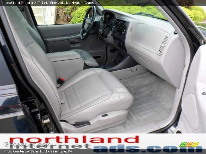 Ebony Black / Medium Graphite 1998 Ford Explorer XLT 4x4