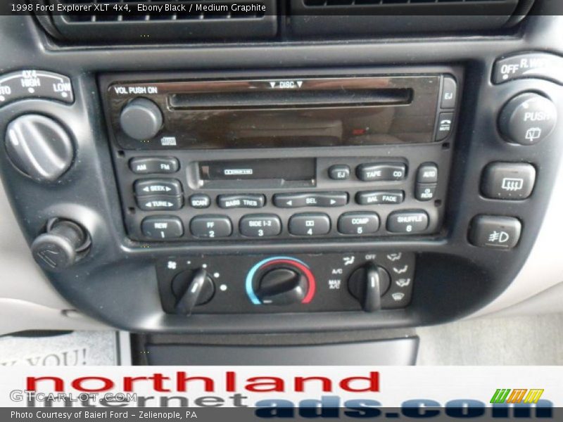 Ebony Black / Medium Graphite 1998 Ford Explorer XLT 4x4