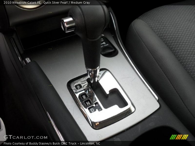 Quick Silver Pearl / Medium Gray 2010 Mitsubishi Galant FE