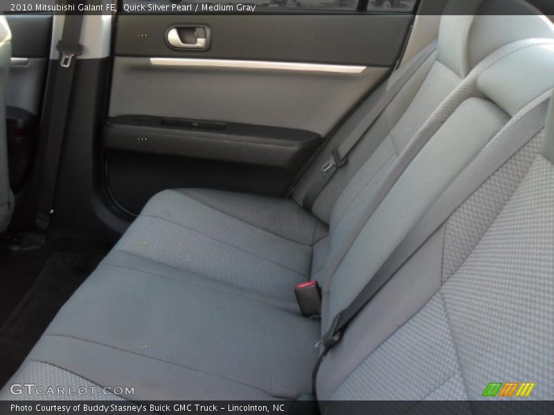 Quick Silver Pearl / Medium Gray 2010 Mitsubishi Galant FE