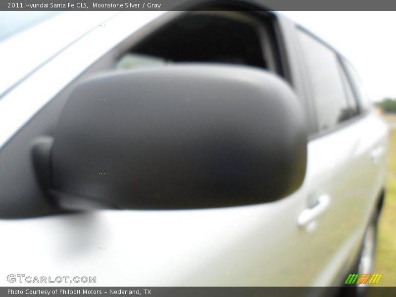 Moonstone Silver / Gray 2011 Hyundai Santa Fe GLS