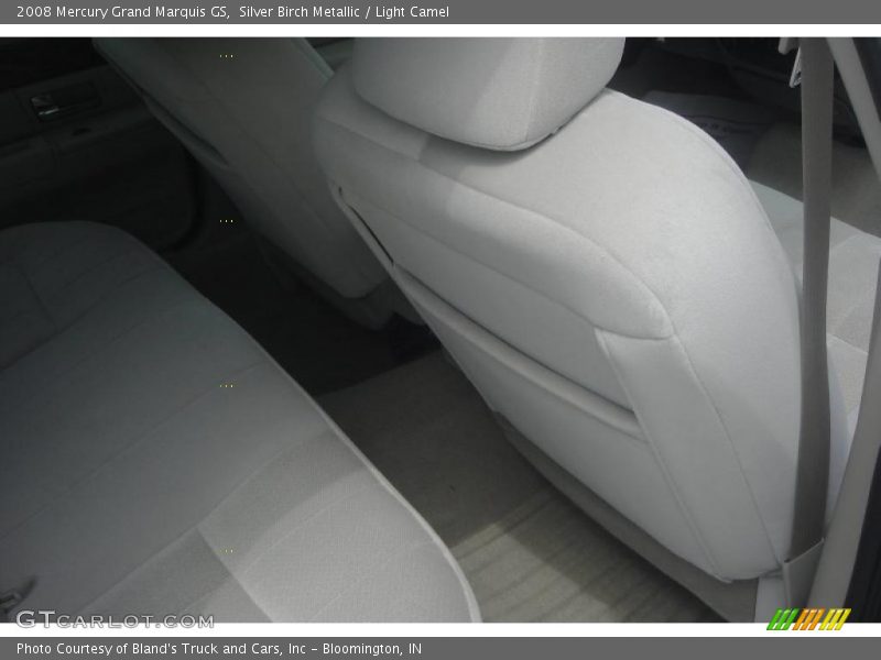 Silver Birch Metallic / Light Camel 2008 Mercury Grand Marquis GS