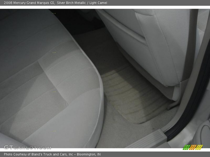 Silver Birch Metallic / Light Camel 2008 Mercury Grand Marquis GS
